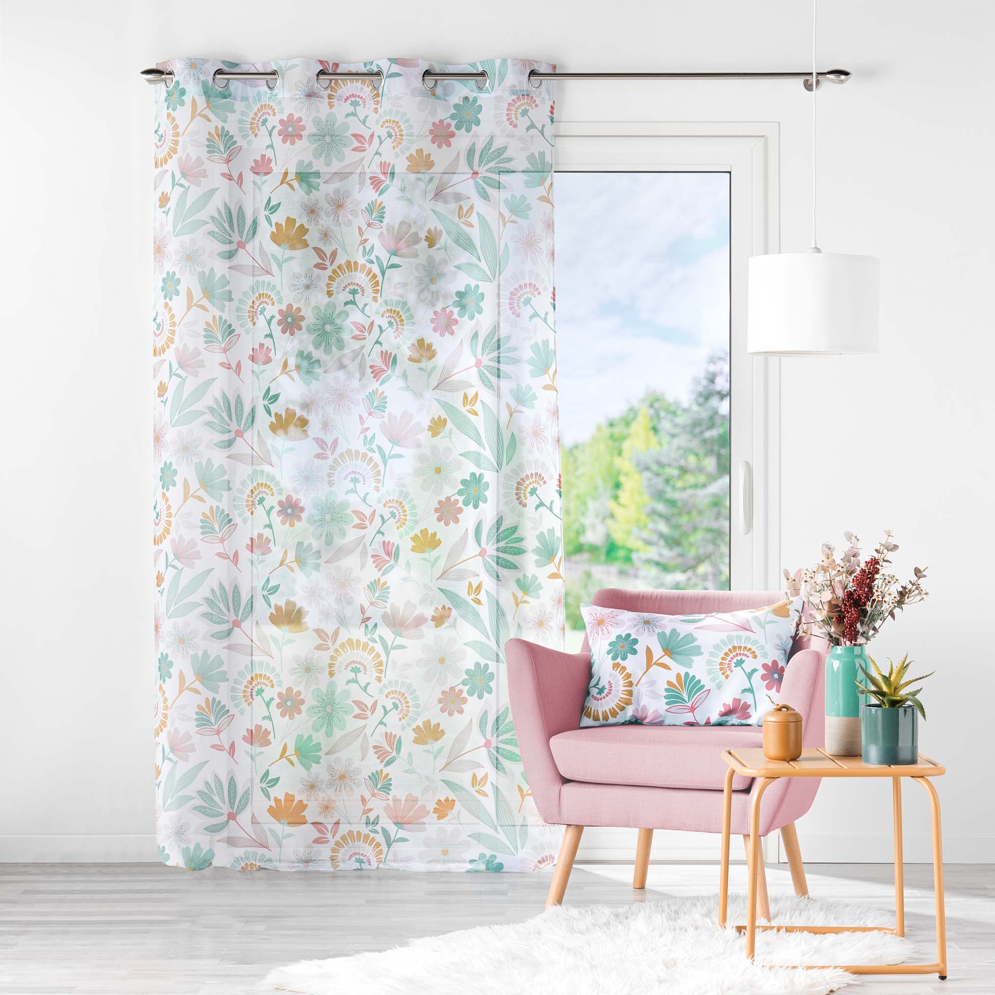 Perdea Indiana Bej, 140 x 240 cm (1)