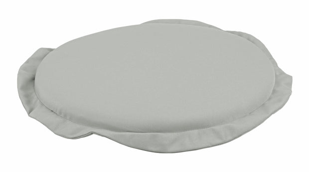 Perna de sezut decorativa cu husa detasabila, Havana Poly180 Gri, Ø42xH3 cm