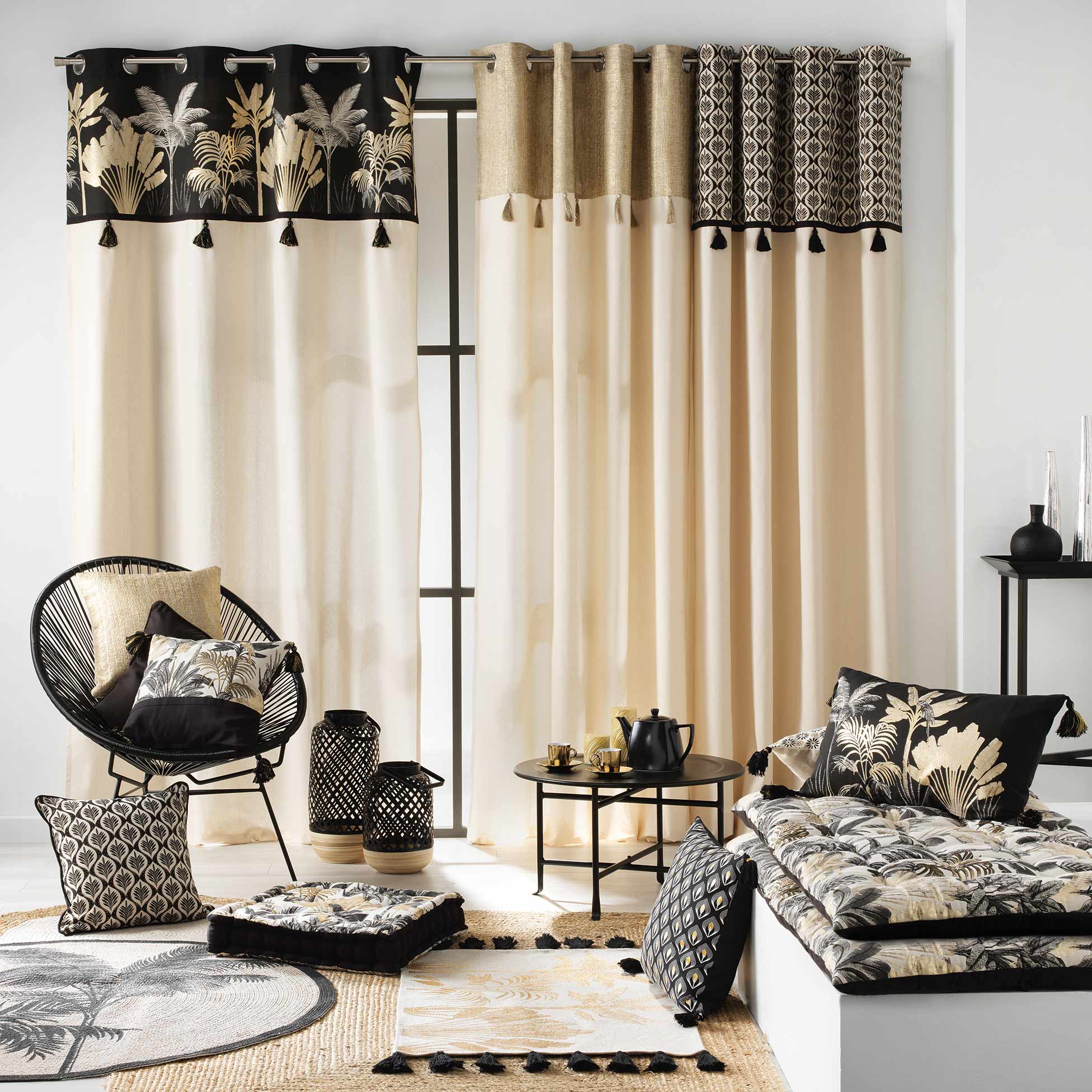 Perna decorativa cu husa detasabila, Karaba Multicolor, 40 x 40 cm (2)