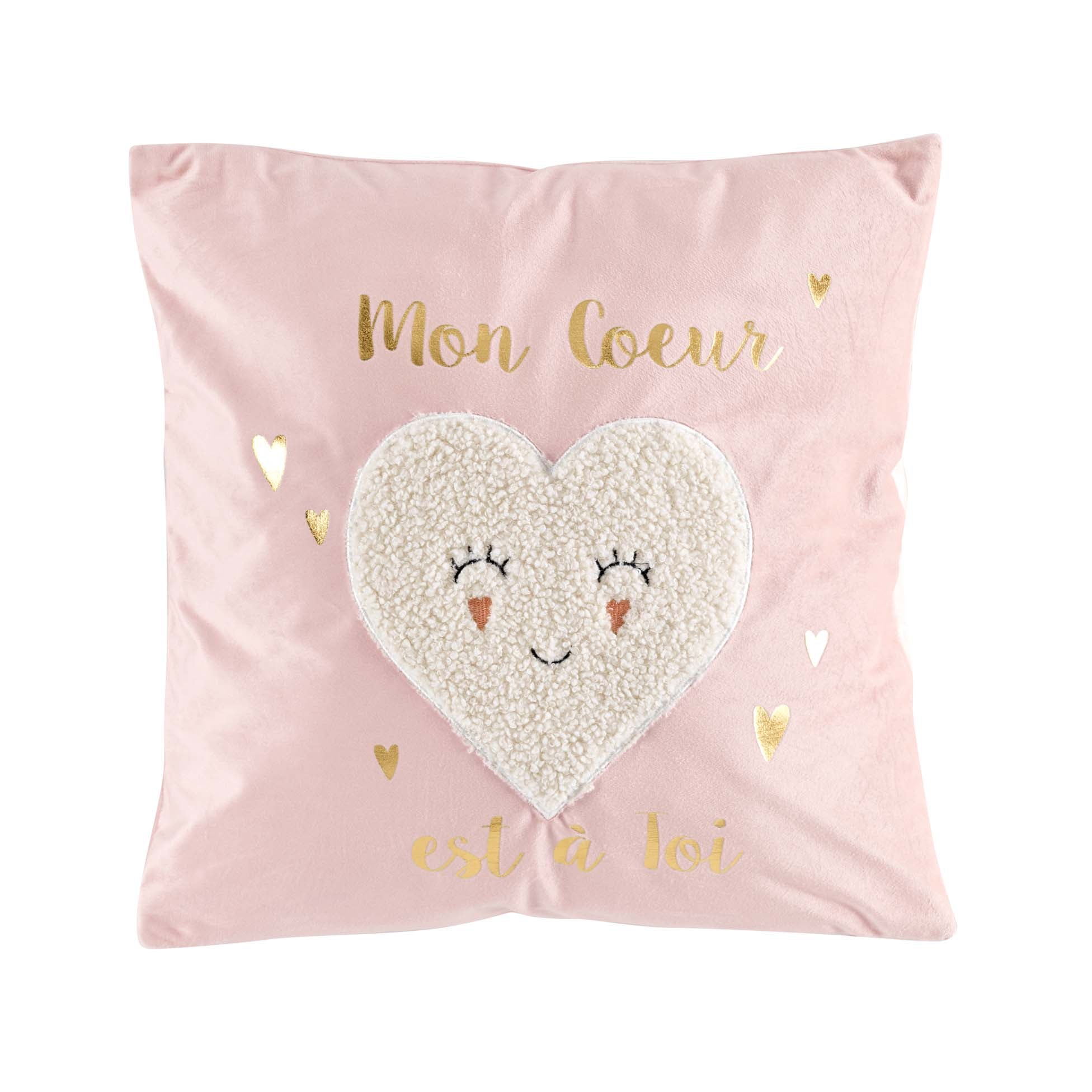 Perna decorativa cu husa detasabila, Lilylove Multicolor, 40 x 40 cm