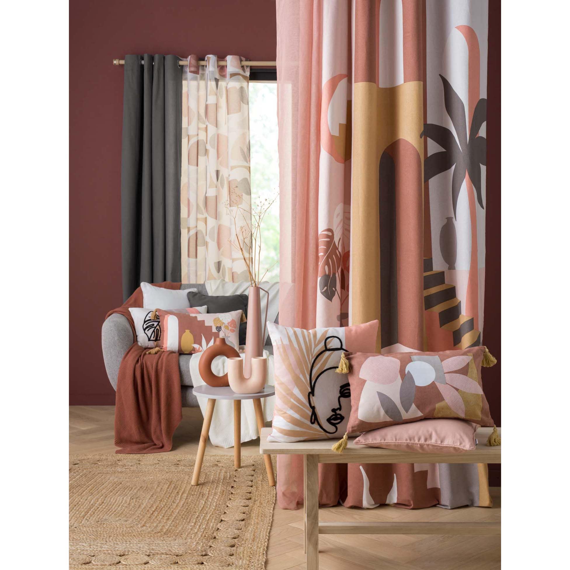 Perna decorativa cu husa detasabila, Scandine Multicolor, 30 x 50 cm (2)