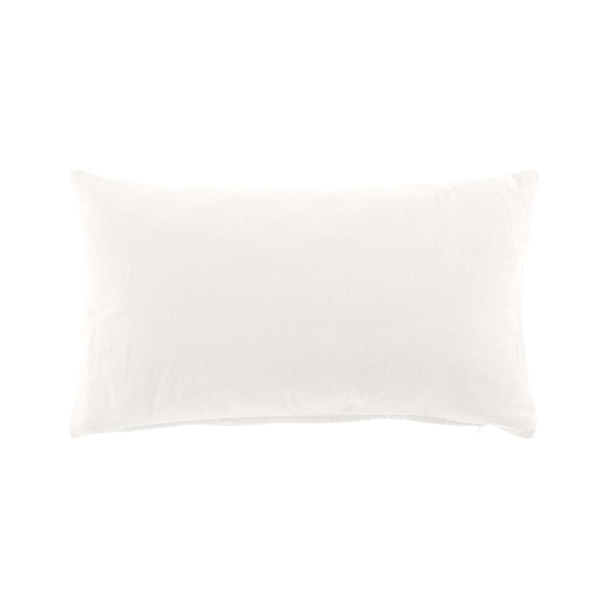 Perna decorativa cu husa detasabila, Twily Alb, 30 x 50 cm