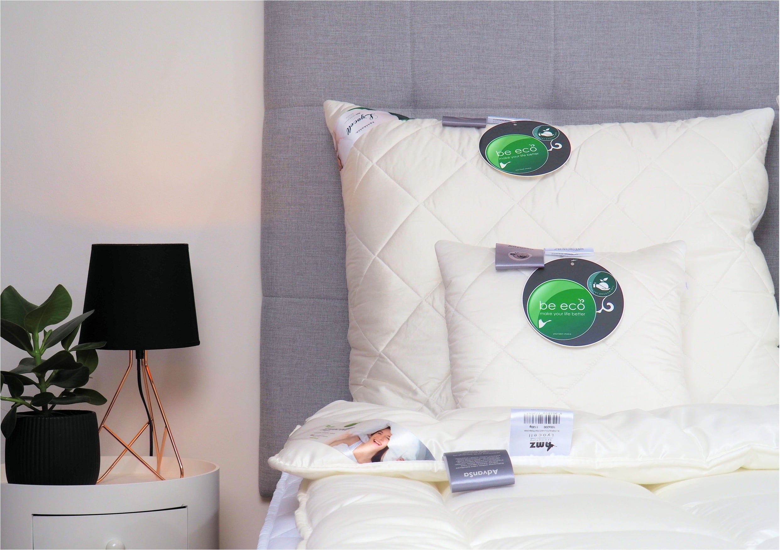 Perna din LuxFill, Antialergic Lyocell Termo Alb (5)