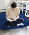 Asir Perna relaxare impermeabila pentru gradina / terasa, Mattress Bleumarin, L100xl100 cm