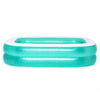 Piscina gonflabila pentru copii, Bestway Swimming Rectangular Turcoaz, L201xl150xH51 cm (2)