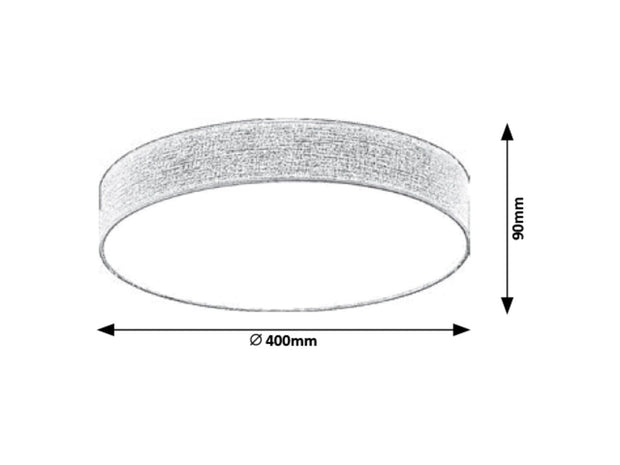 RabaLux Plafoniera Artemis 5681 Gri