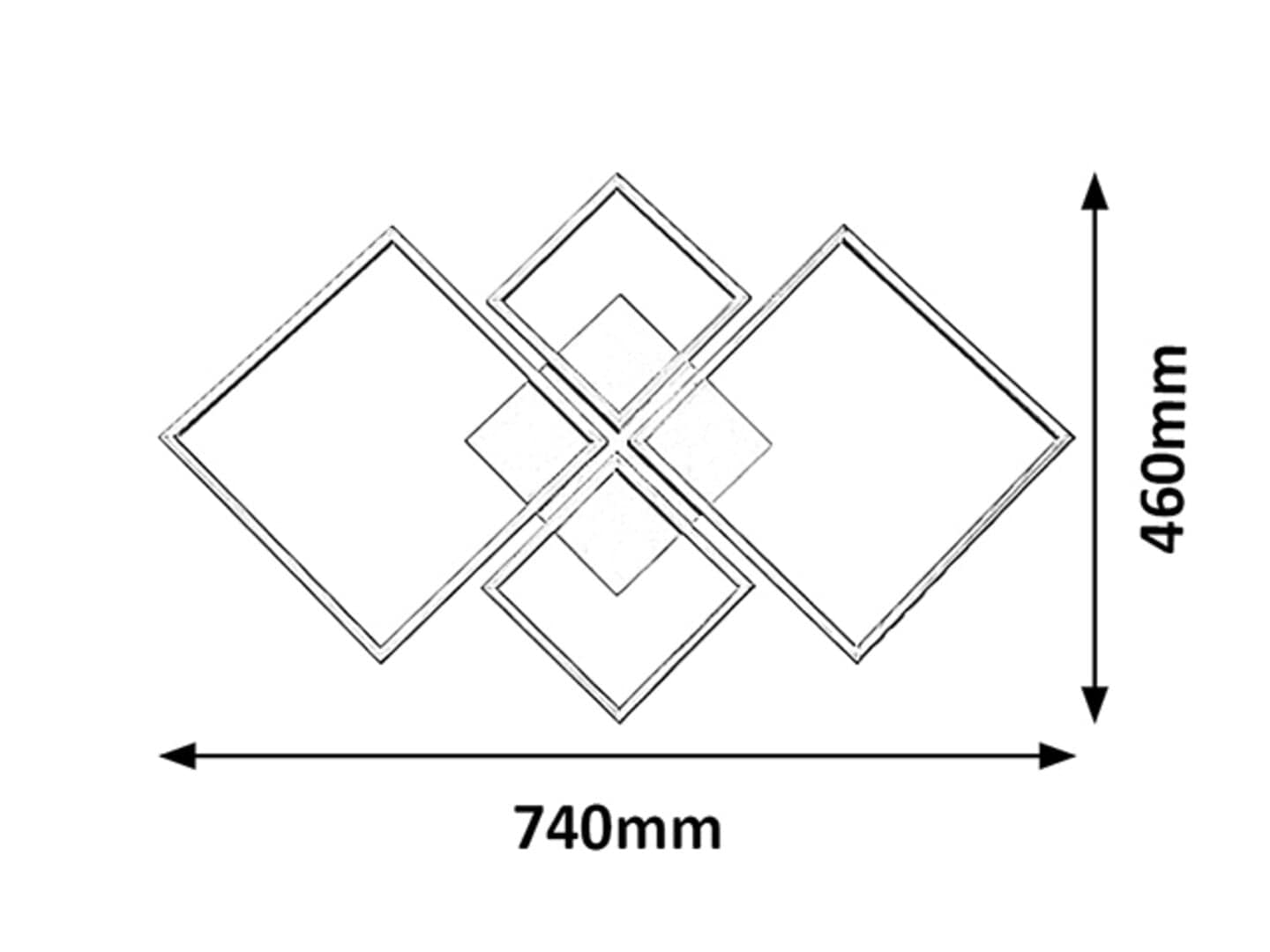 Plafoniera Azra 2186 Crom (5)