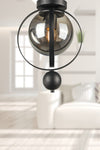 Plafoniera Jupiter Negru (1)