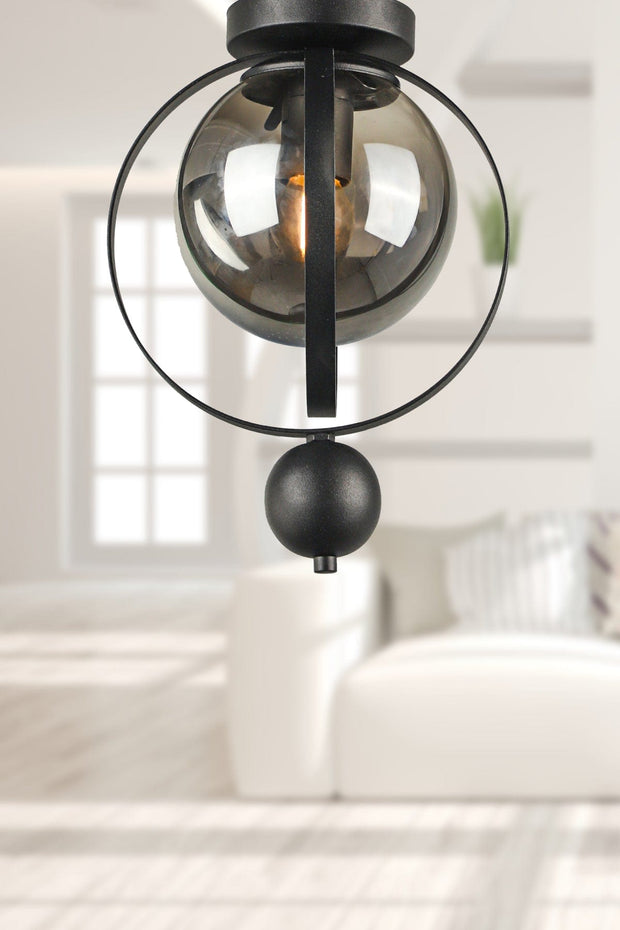Plafoniera Jupiter Negru (1)