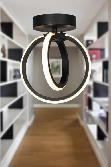 Plafoniera Sezen Negru (1)