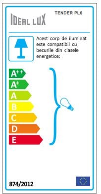Plafoniera Tender PL6 (4)
