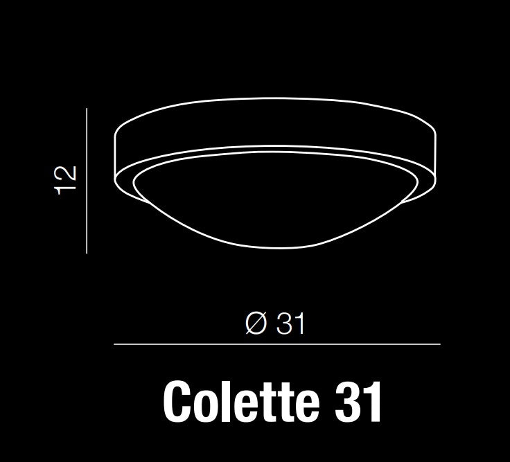 Plafoniera Colette Alb / Crom, AZ1311 (2)