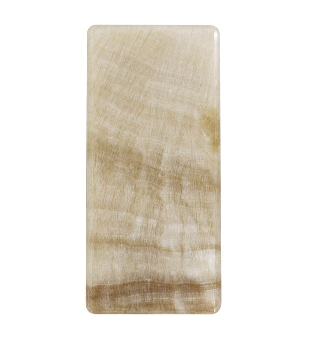 Platou decorativ din onix Sushi Brianna Crem, L30xl14xH4 cm (4)