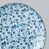 Platou pentru servire, din ceramica, Blue Daisy Albastru, Ø19xH3,5 cm (1)