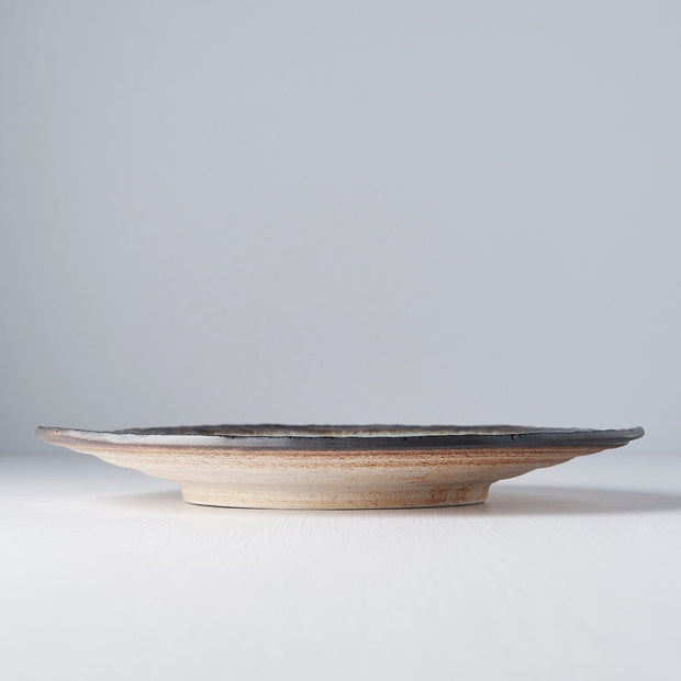 Platou pentru servire, din ceramica, Cobalt Albastru, Ø27xH3,5 cm (3)