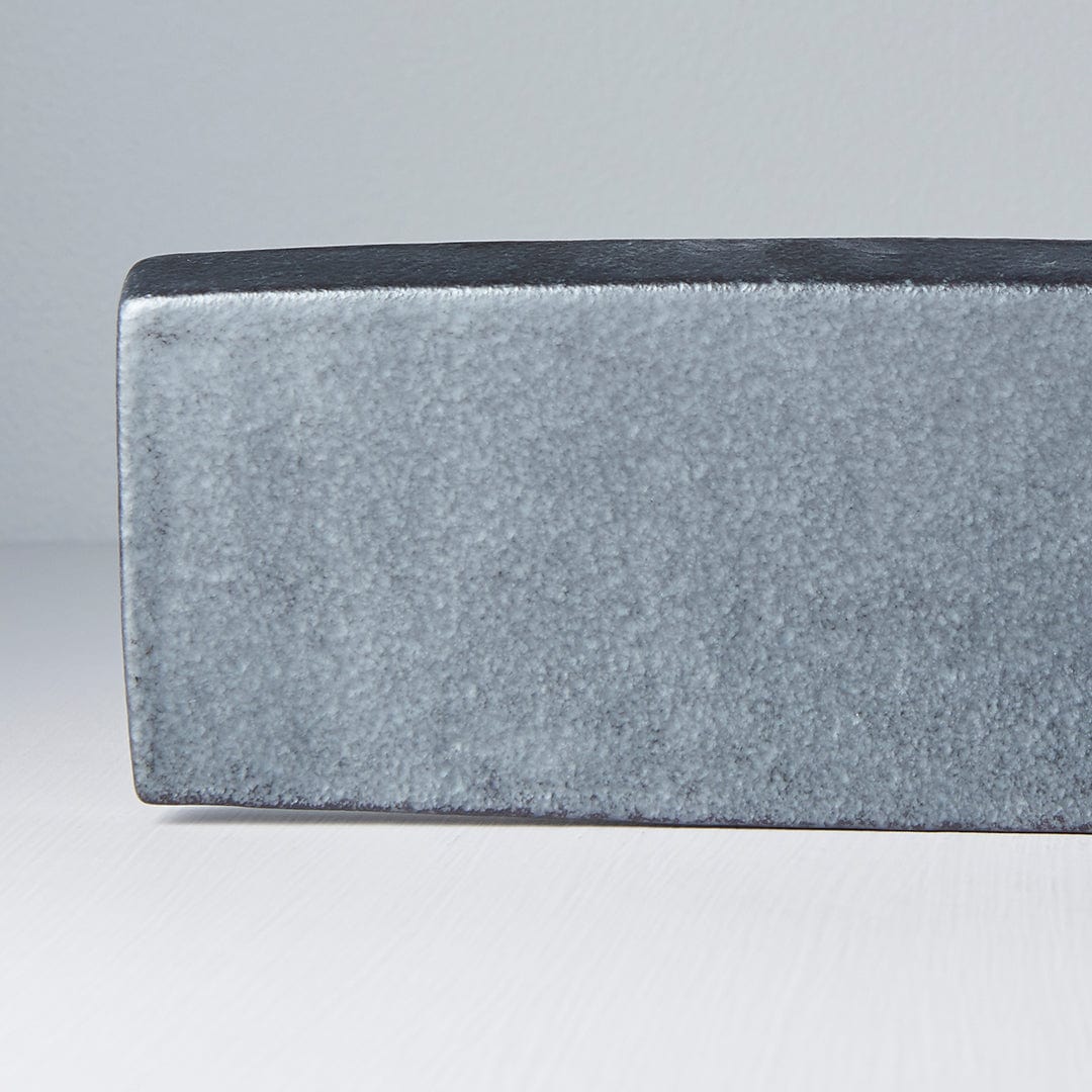 Platou pentru servire, din ceramica, Craft Negru, L30xl9xH2 cm (1)