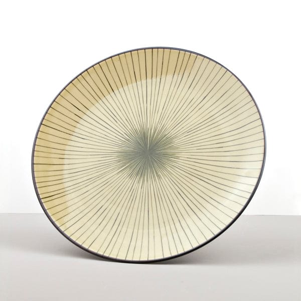 Platou pentru servire, din ceramica, DK Verde, Ø28,5xH3 cm (2)