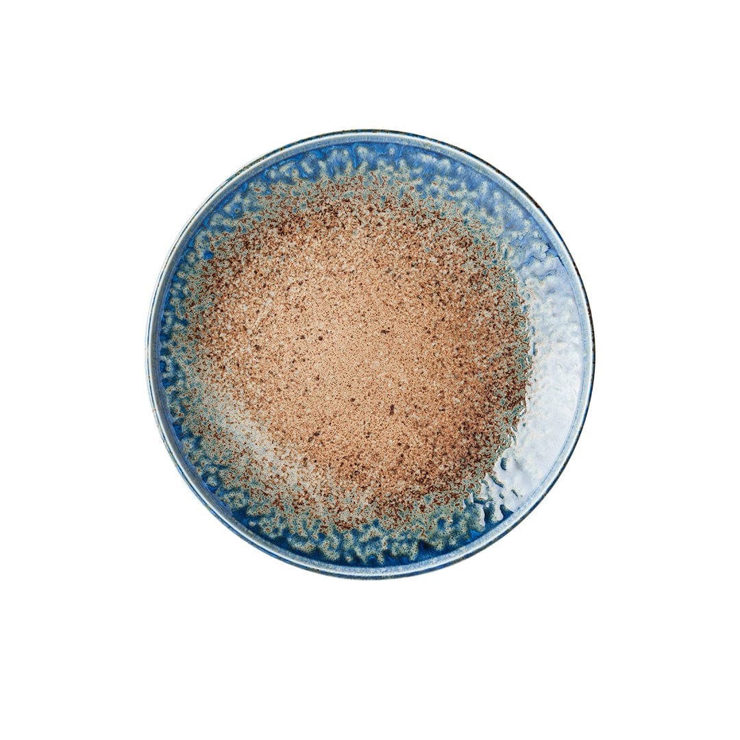 Platou pentru servire, din ceramica, Earth & Sky Maro, Ø25,5xH3,5 cm