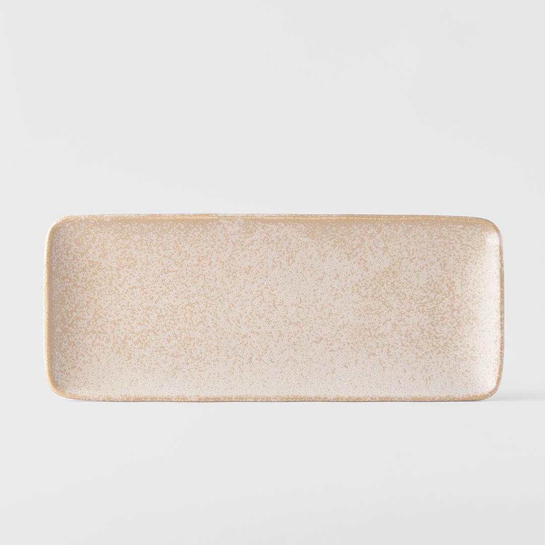 Platou pentru servire, din ceramica, Fade Bej, L29,5xl12xH2,5 cm (3)