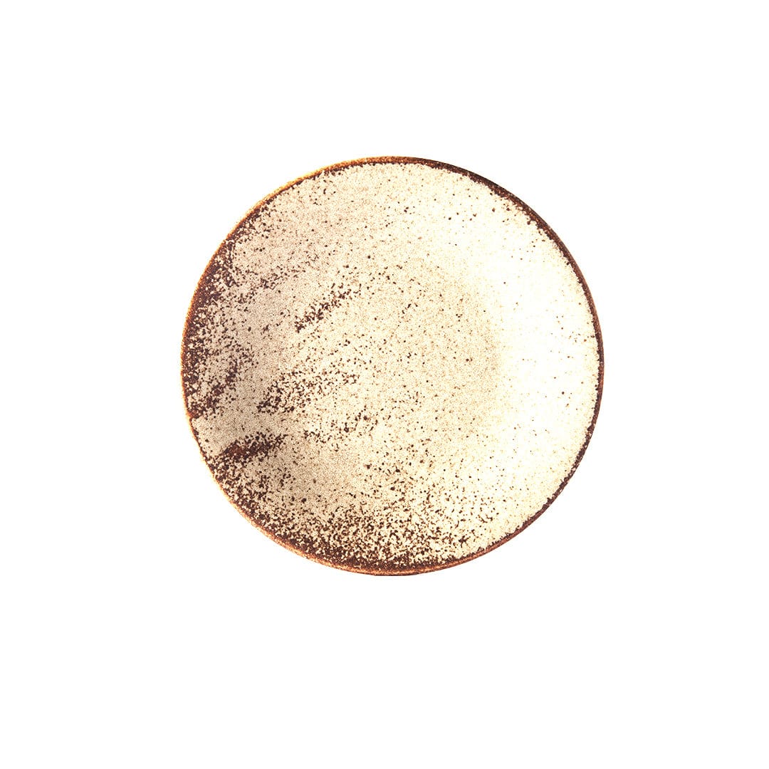 Platou pentru servire, din ceramica, Fade Bej, Ø17xH2 cm