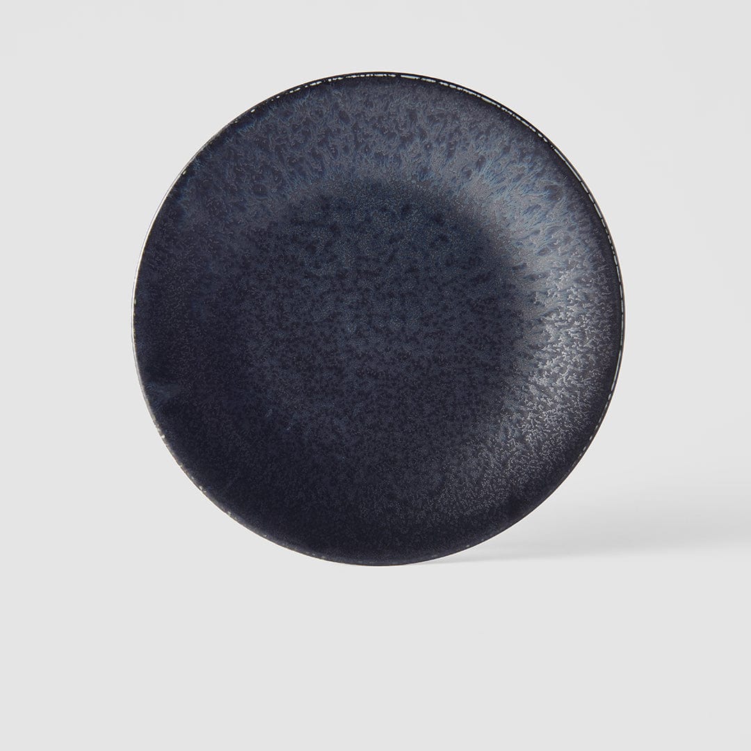 Platou pentru servire, din ceramica, Fade Negru, Ø21xH2,2 cm (3)