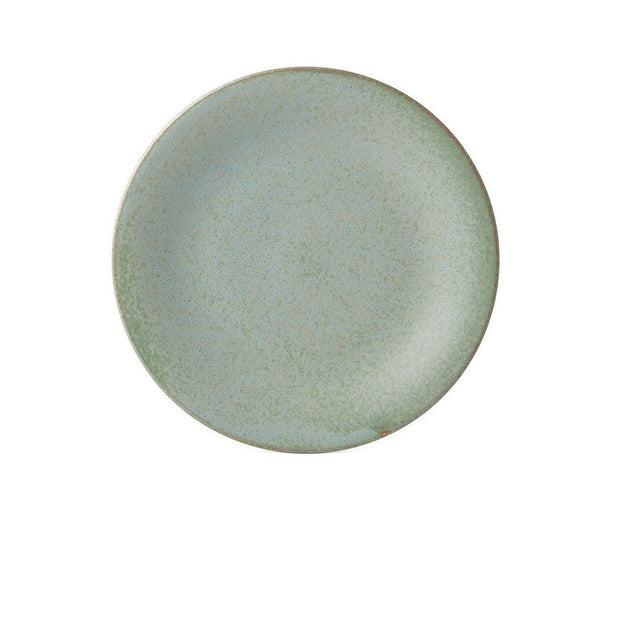 MIJ Europe Platou pentru servire, din ceramica, Fade Verde, Ø21xH2,5 cm
