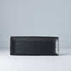 Platou pentru servire, din ceramica, Ibushi Negru, L28xl11xH3 cm (3)