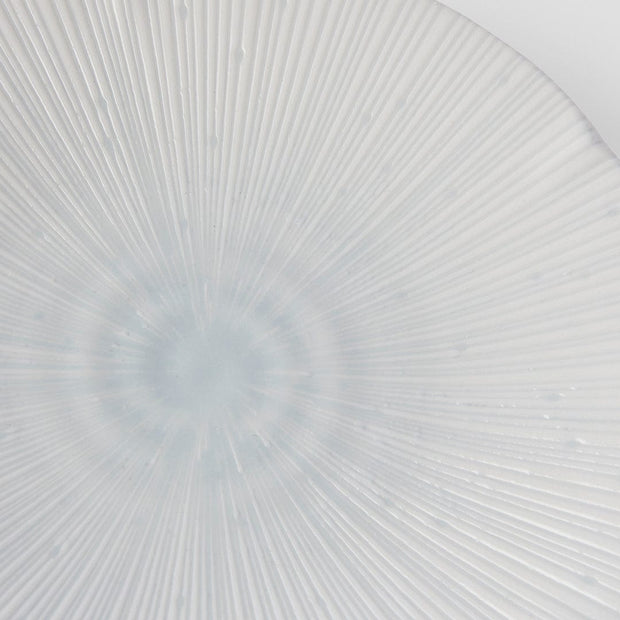 Platou pentru servire, din ceramica, Ice Alb, Ø22xH2,7 cm (1)