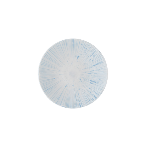 Platou pentru servire, din ceramica, Ice Albastru, Ø13xH1,8 cm