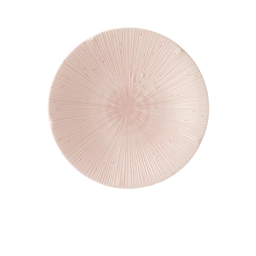 Platou pentru servire, din ceramica, Ice Roz, Ø22xH2,7 cm