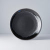 Platou pentru servire, din ceramica, Matt Negru, Ø25,5xH3,5 cm (3)