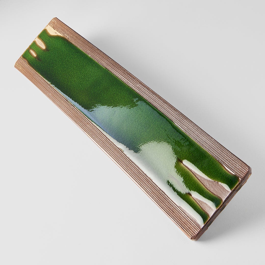 Platou pentru servire, din ceramica, Platter Verde, L52xl12xH2,5 cm (3)