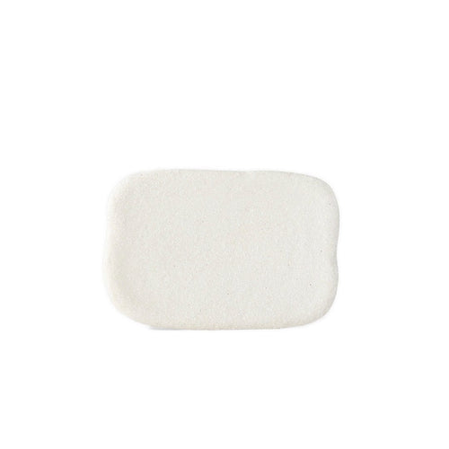 Platou pentru servire, din ceramica, Shell Alb, L16xl11xH1,8 cm