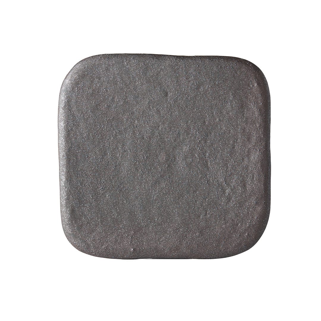 Platou pentru servire, din ceramica, Stone Negru, L25xl25xH2 cm
