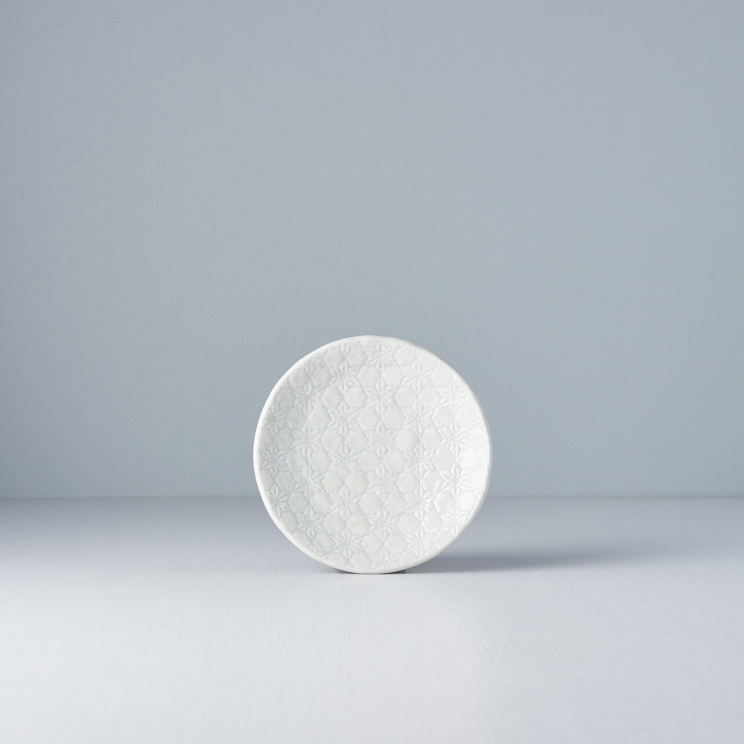 Platou pentru servire, din ceramica, White Star Alb, Ø13,5xH2,5 cm (3)