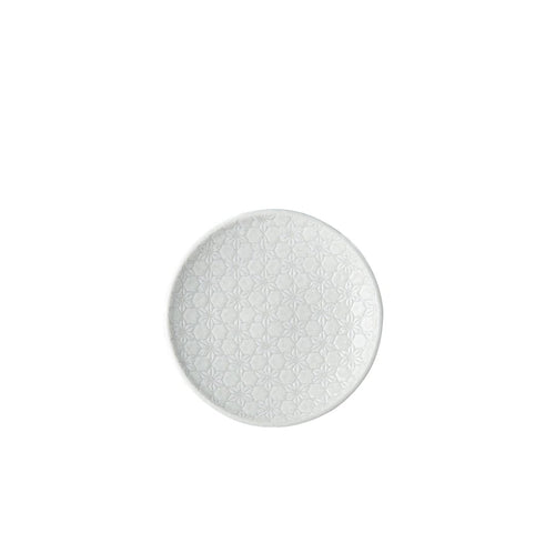 Platou pentru servire, din ceramica, White Star Alb, Ø17xH2,5 cm