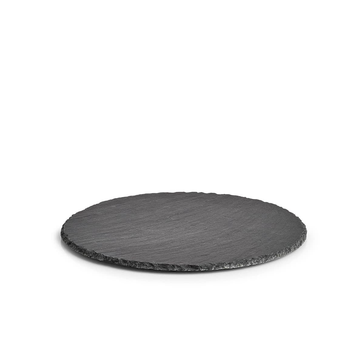 Zeller Platou servire, Slate Round Grafit, Ø30 cm