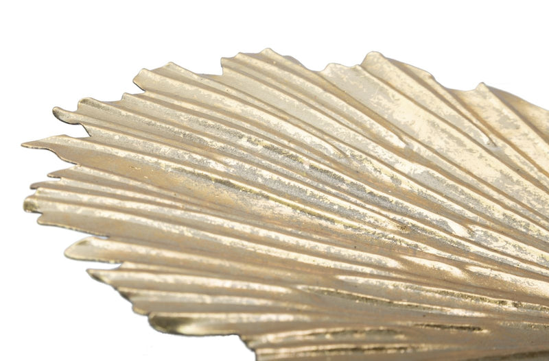 Platou decorativ metalic Cuore Auriu, L29xl25xH5 cm (5)