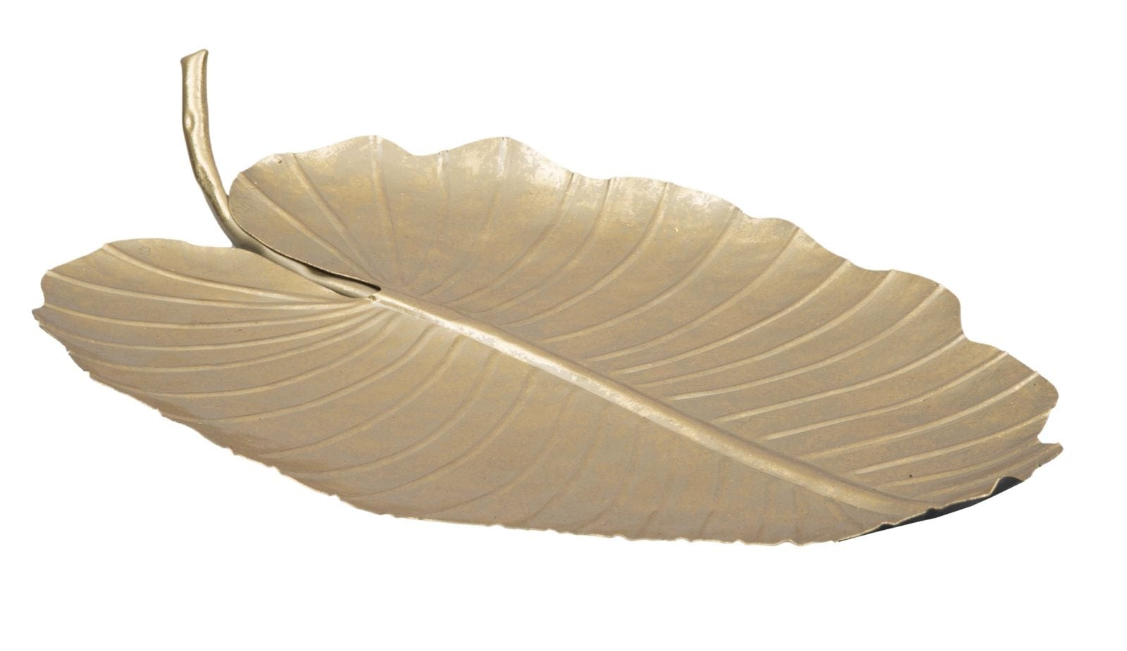 Platou decorativ metalic Glam Leaf A Auriu, L35,5xl23xH2 cm (4)