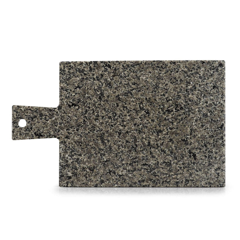 Platou servire din granit, Modern Square Gri / Negru, L30xl18xH1 cm (2)