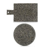 Platou servire din granit, Modern Square Gri / Negru, L30xl18xH1 cm (3)