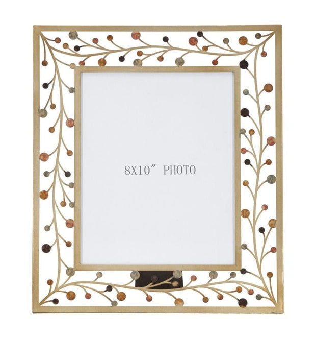 Rama foto decorativa din metal Bixy Large Multicolor, 32,5 x 36,2 cm (2)