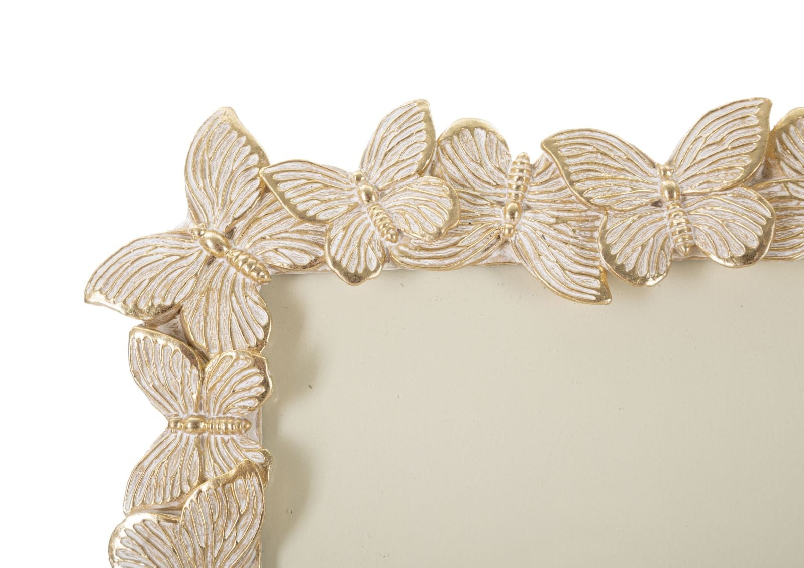 Rama foto decorativa din polirasina Butterflies Large Auriu, 27,5 x 32,5 cm (3)