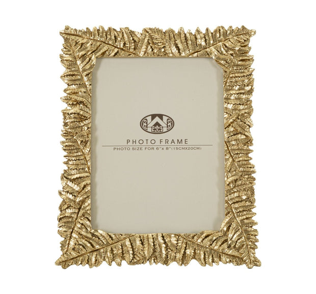 Rama foto decorativa din polirasina Fern Small Auriu, 21,4 x 26,5 cm (2)