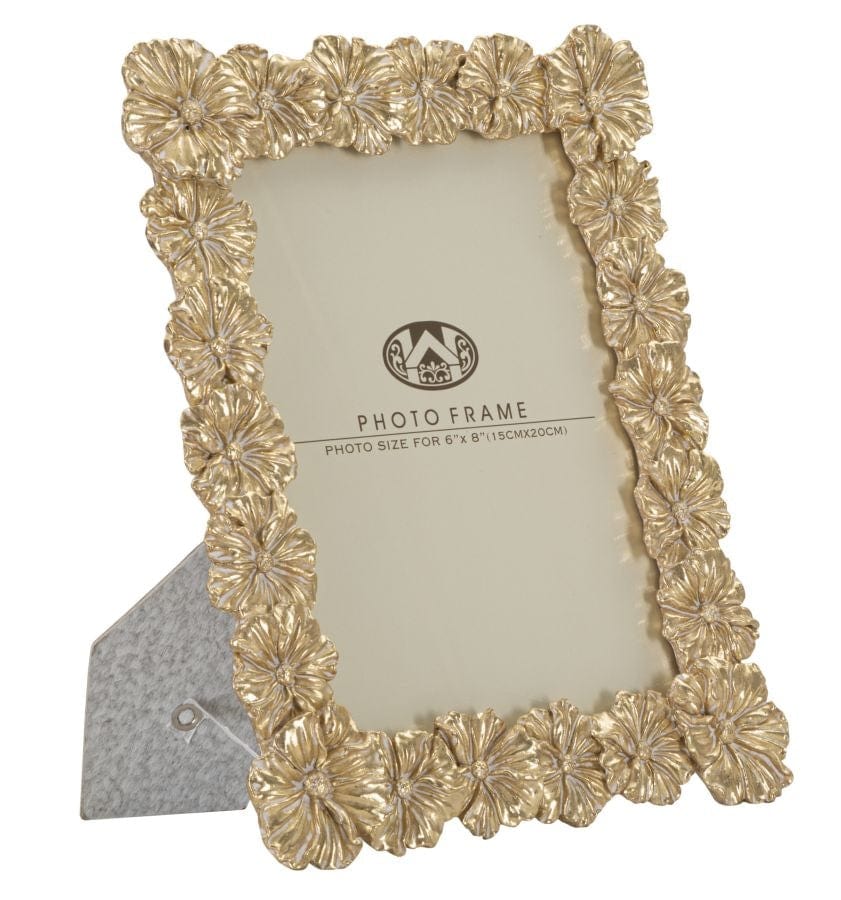 Rama foto decorativa din polirasina Flom Small Auriu, 20,5 x 25,8 cm (1)