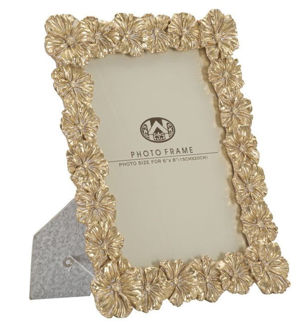 Rama foto decorativa din polirasina Flom Small Auriu, 20,5 x 25,8 cm (1)