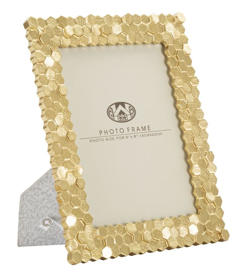Rama foto decorativa din polirasina Glovy Small Auriu, 20,5 x 25,8 cm (1)