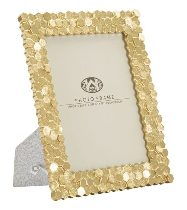 Rama foto decorativa din polirasina Glovy Small Auriu, 20,5 x 25,8 cm (1)