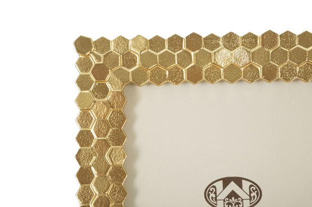 Rama foto decorativa din polirasina Glovy Small Auriu, 20,5 x 25,8 cm (3)