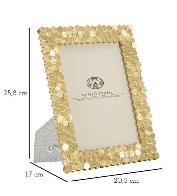 Rama foto decorativa din polirasina Glovy Small Auriu, 20,5 x 25,8 cm (5)